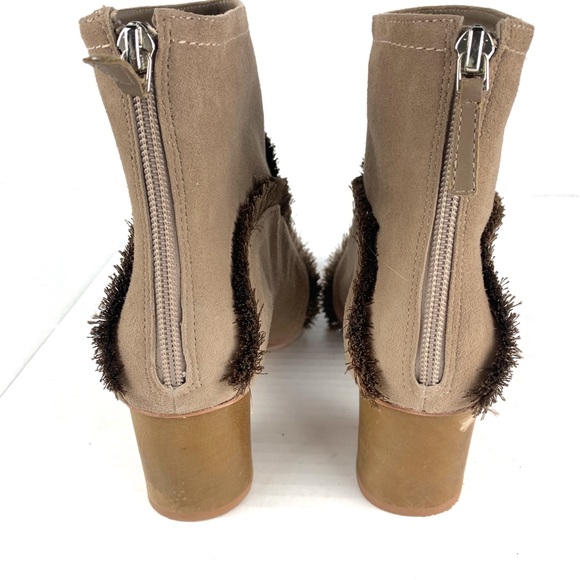 Bernardo Ingrid Suede Booties Brown Size 8M - Picture 7 of 10